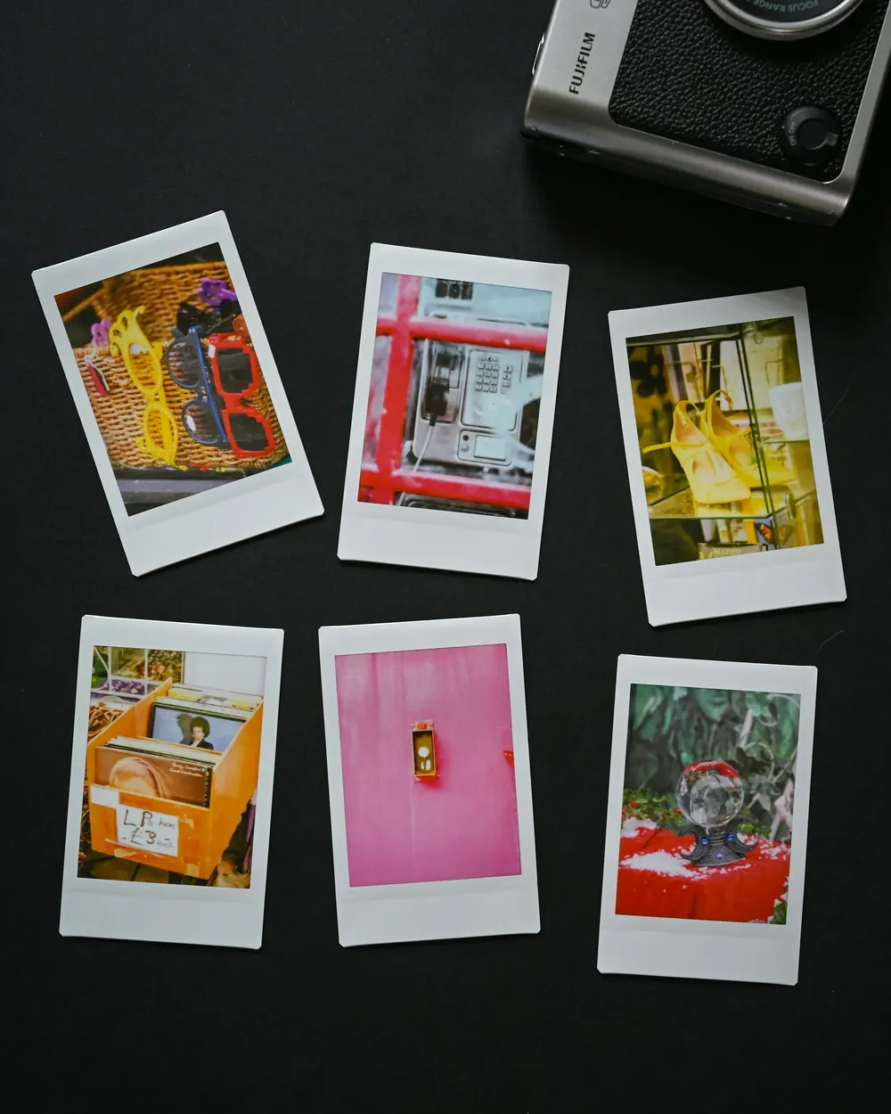 Polaroid set s natpisima